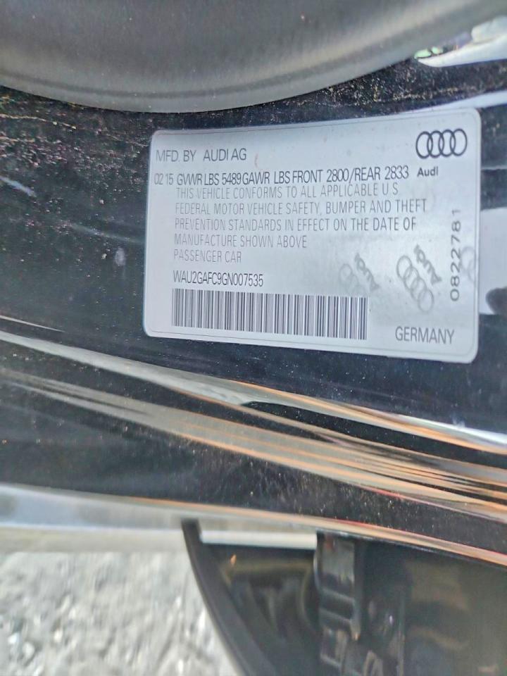 2016 Audi A7 Prestige