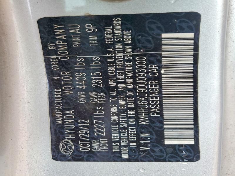 2013 Hyundai Genesis Coupe 3.8l