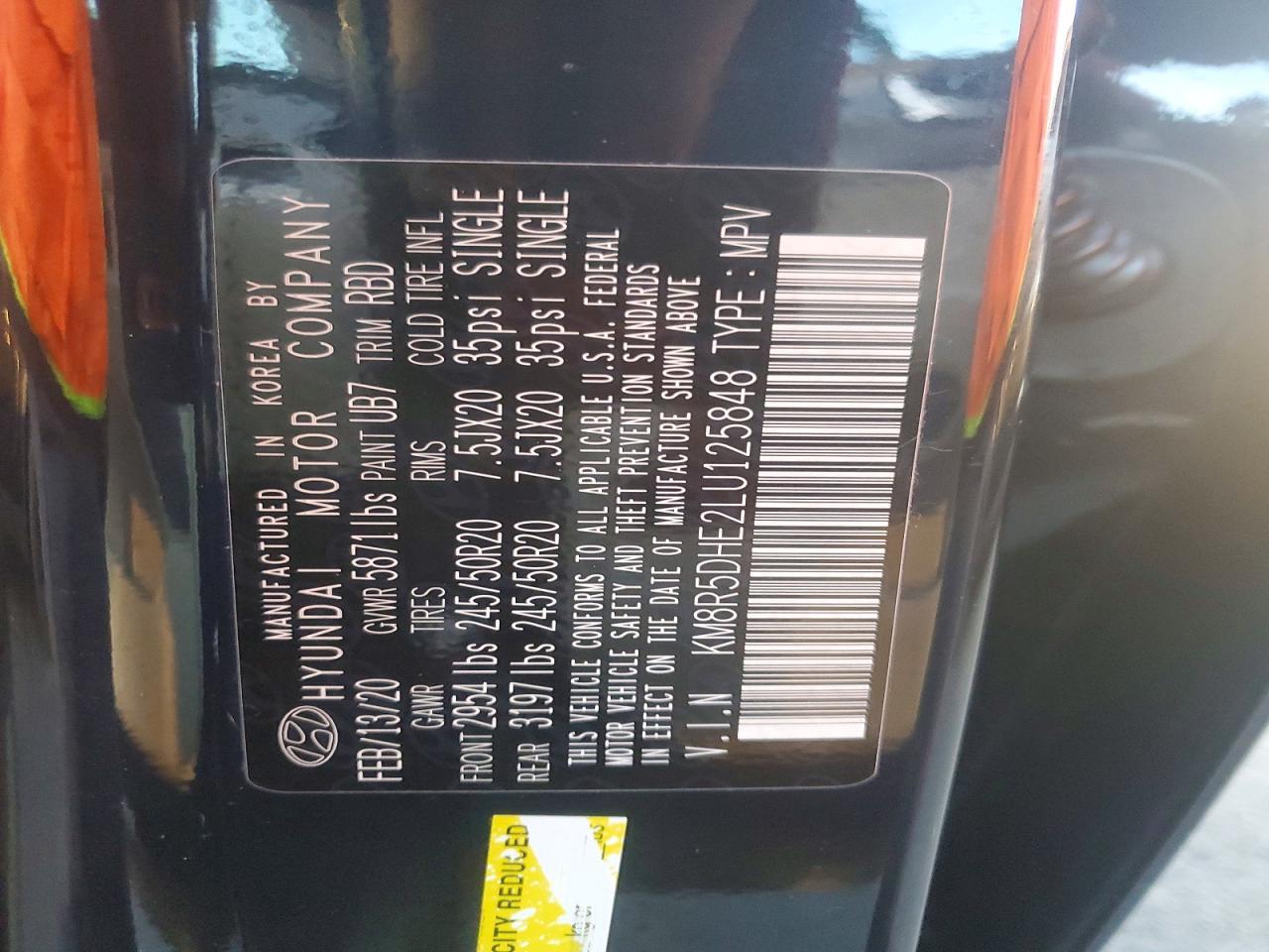 2020 Hyundai Palisade Limited