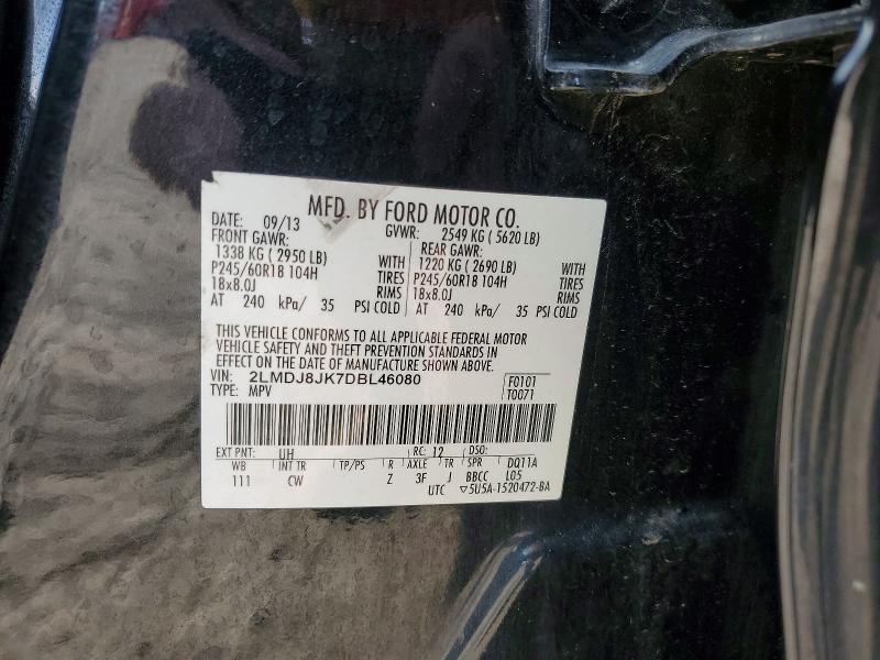 2013 Lincoln Townhouse MKX