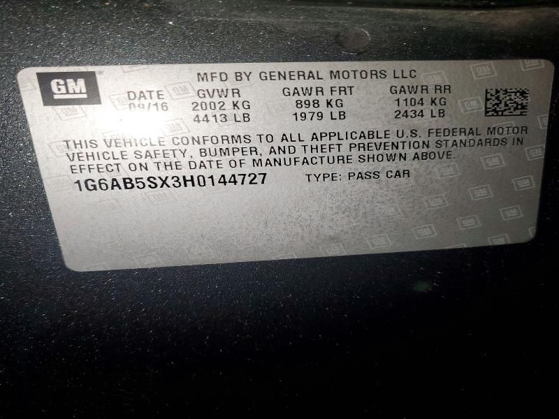 2017 Cadillac Ats Luxury