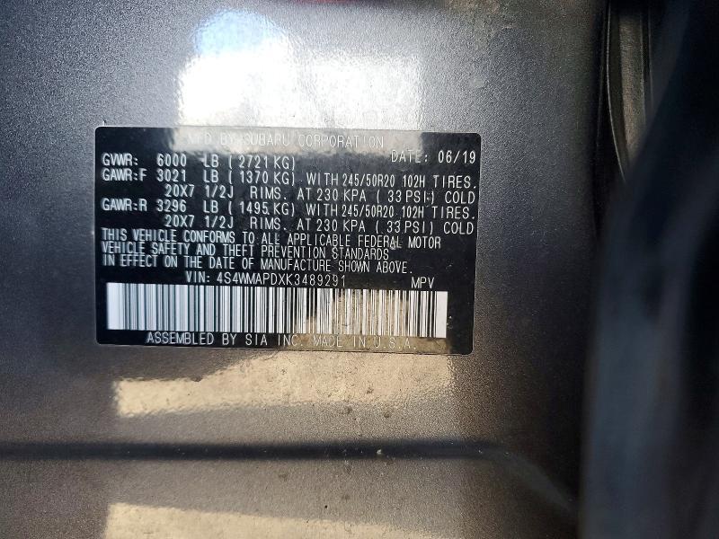 2019 Subaru Ascent Limited