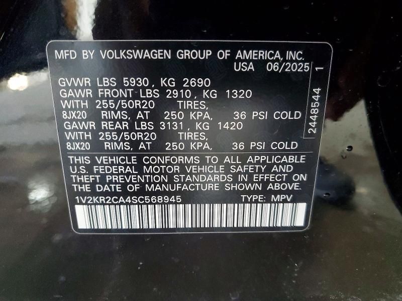 2025 Volkswagen Atlas se