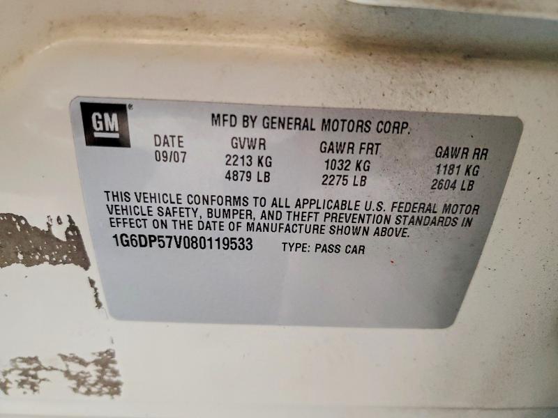 2008 Cadillac Cts hi Feature V6