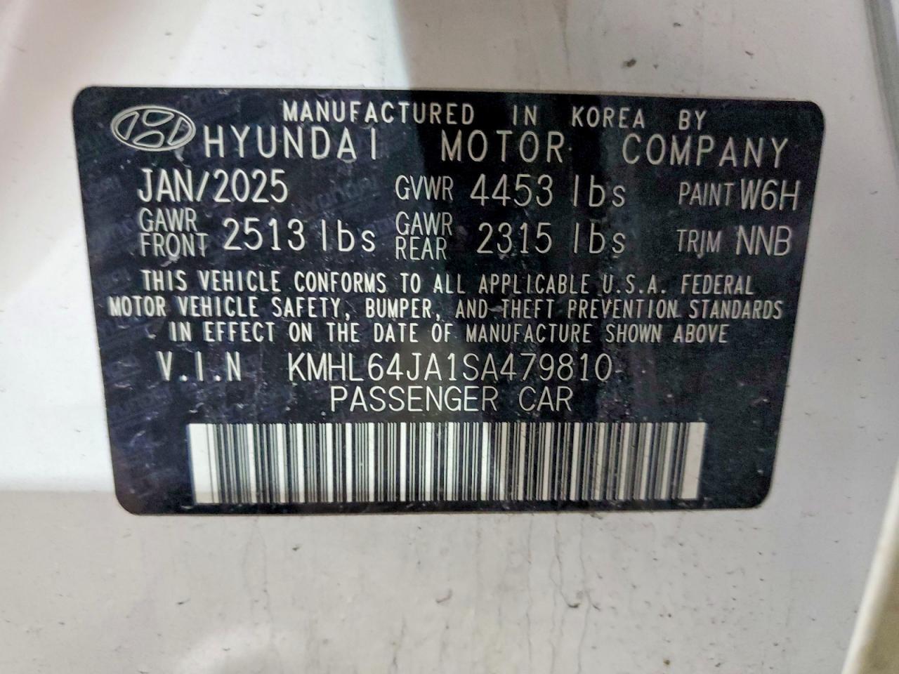 2025 Hyundai Sonata sel