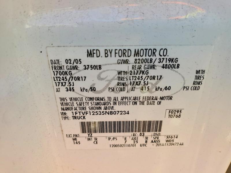 2005 Ford F150