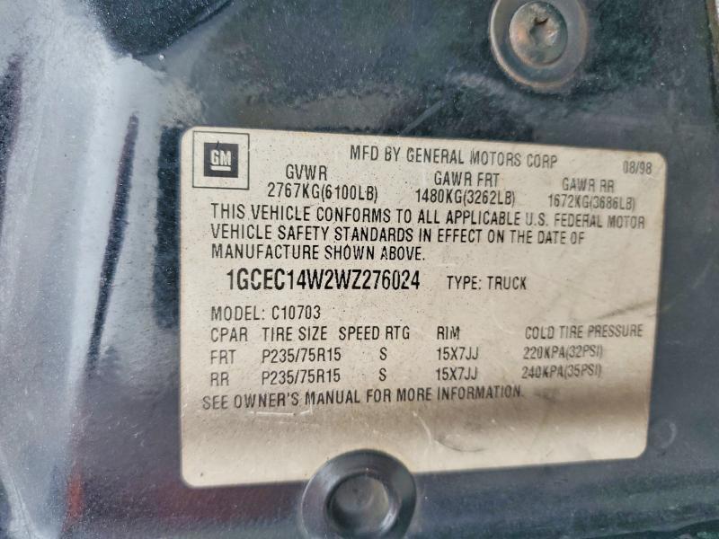 1998 Chevrolet Gmt-400 C1500