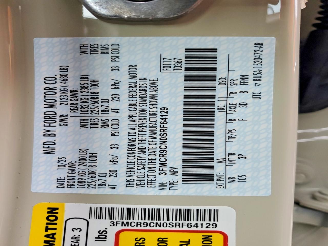 2025 Ford Bronco Sport Outer Banks