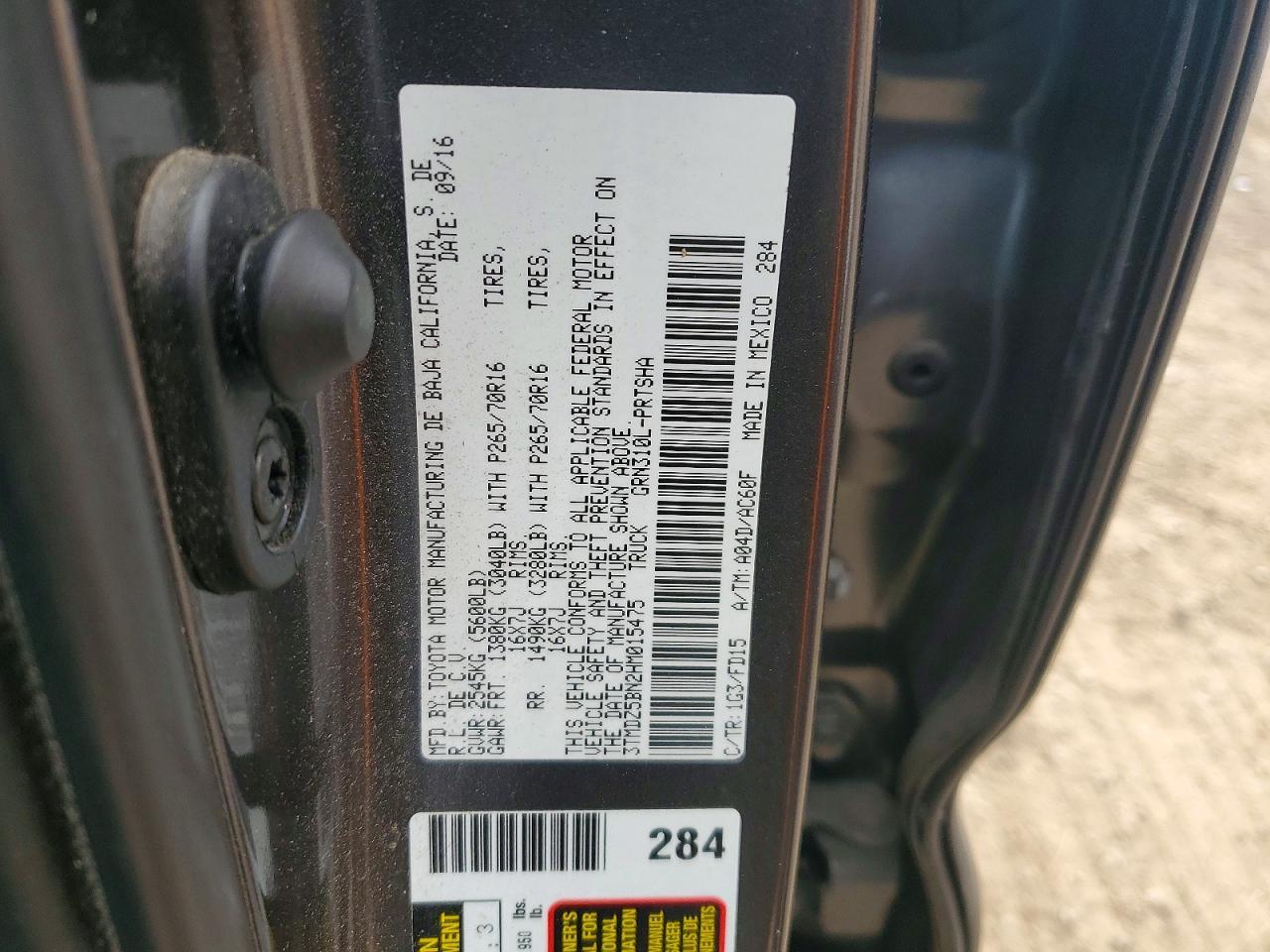 2017 Toyota Tacoma