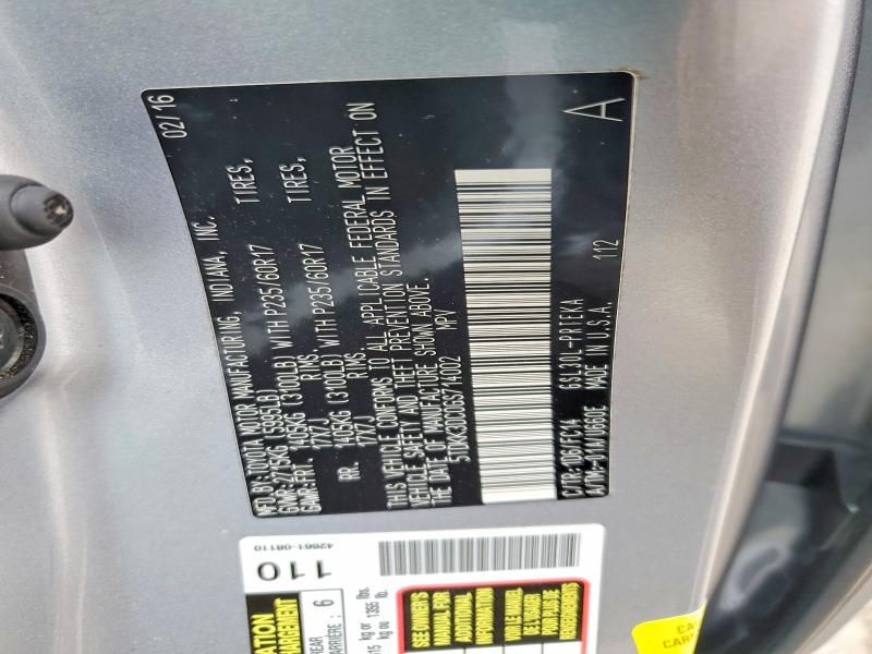 2016 Toyota Sienna le