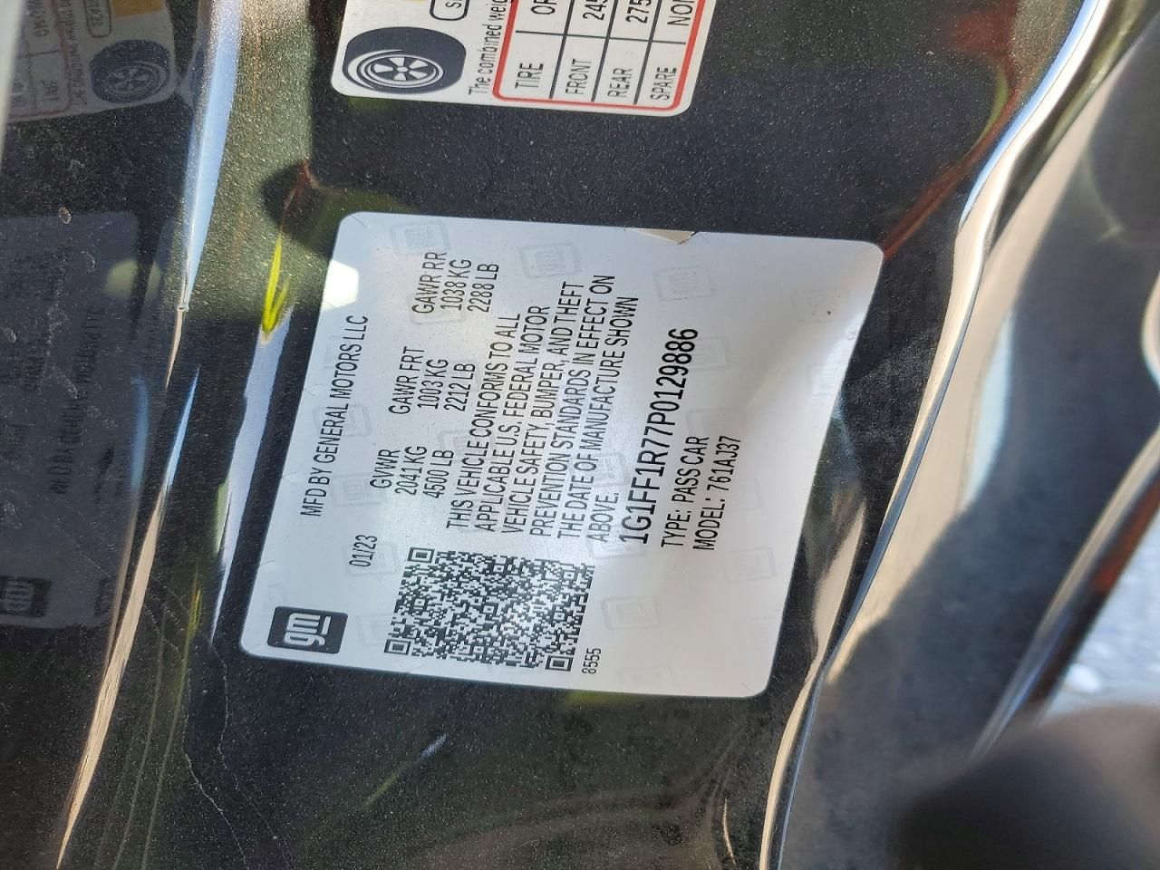 2023 Chevrolet Camaro LT1