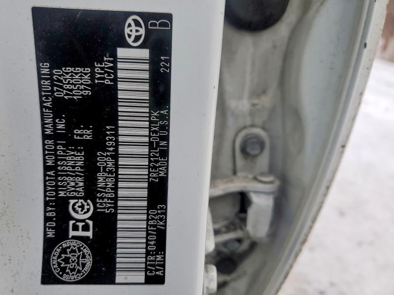 2021 Toyota Corolla le