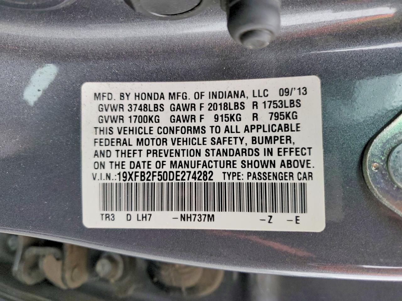 2013 Honda Civic lx