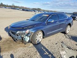 Chevrolet salvage cars for sale: 2017 Chevrolet Impala Premier