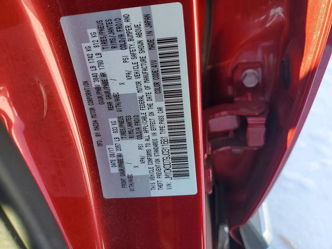 2018 Mazda Cx-3 Grand Touring