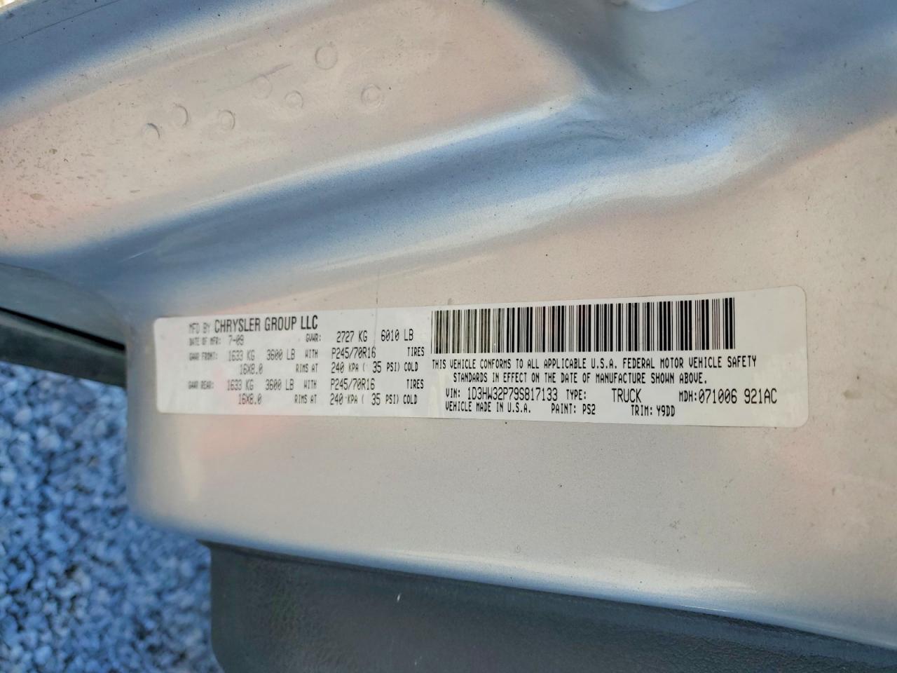 2009 Dodge Dakota sxt