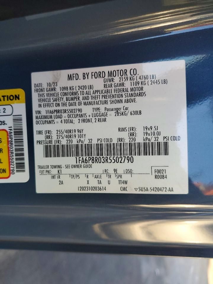 2024 Ford Mustang Dark Horse