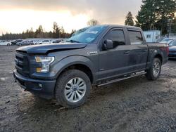 Ford salvage cars for sale: 2016 Ford F150 Supercrew