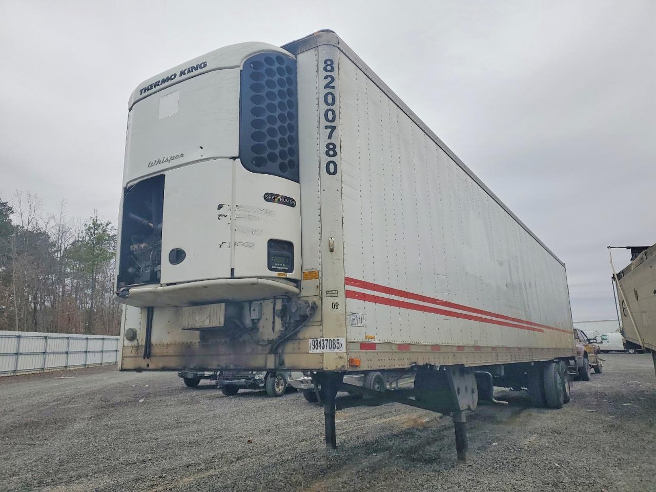 2012 Reefer Utility 2012 Util Refrigerated Van Trailer