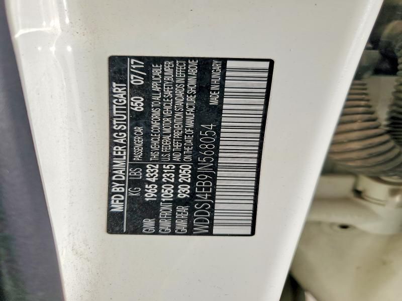 2018 Mercedes-Benz Cla 250