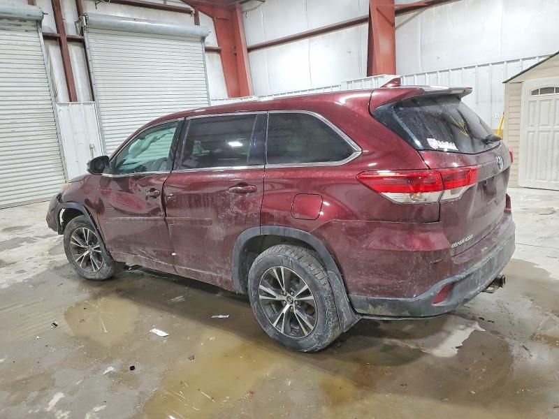 2018 Toyota Highlander le