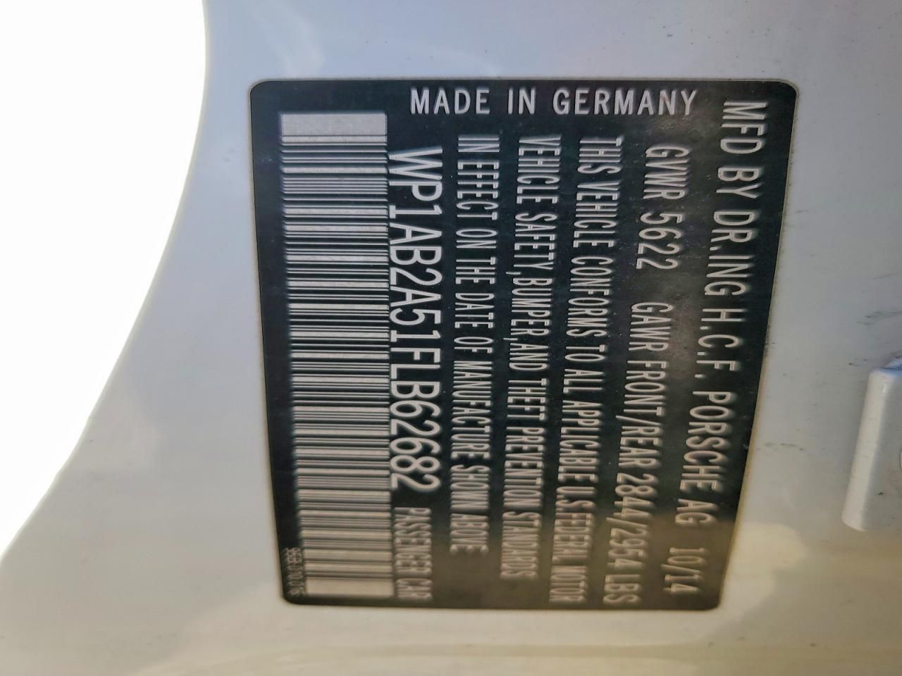 2015 Porsche Macan s