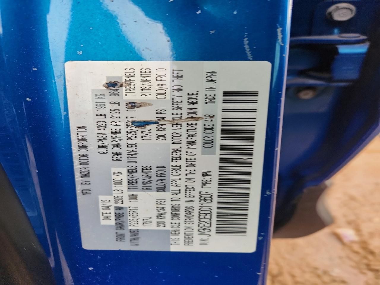 2013 Mazda Cx-5 Touring