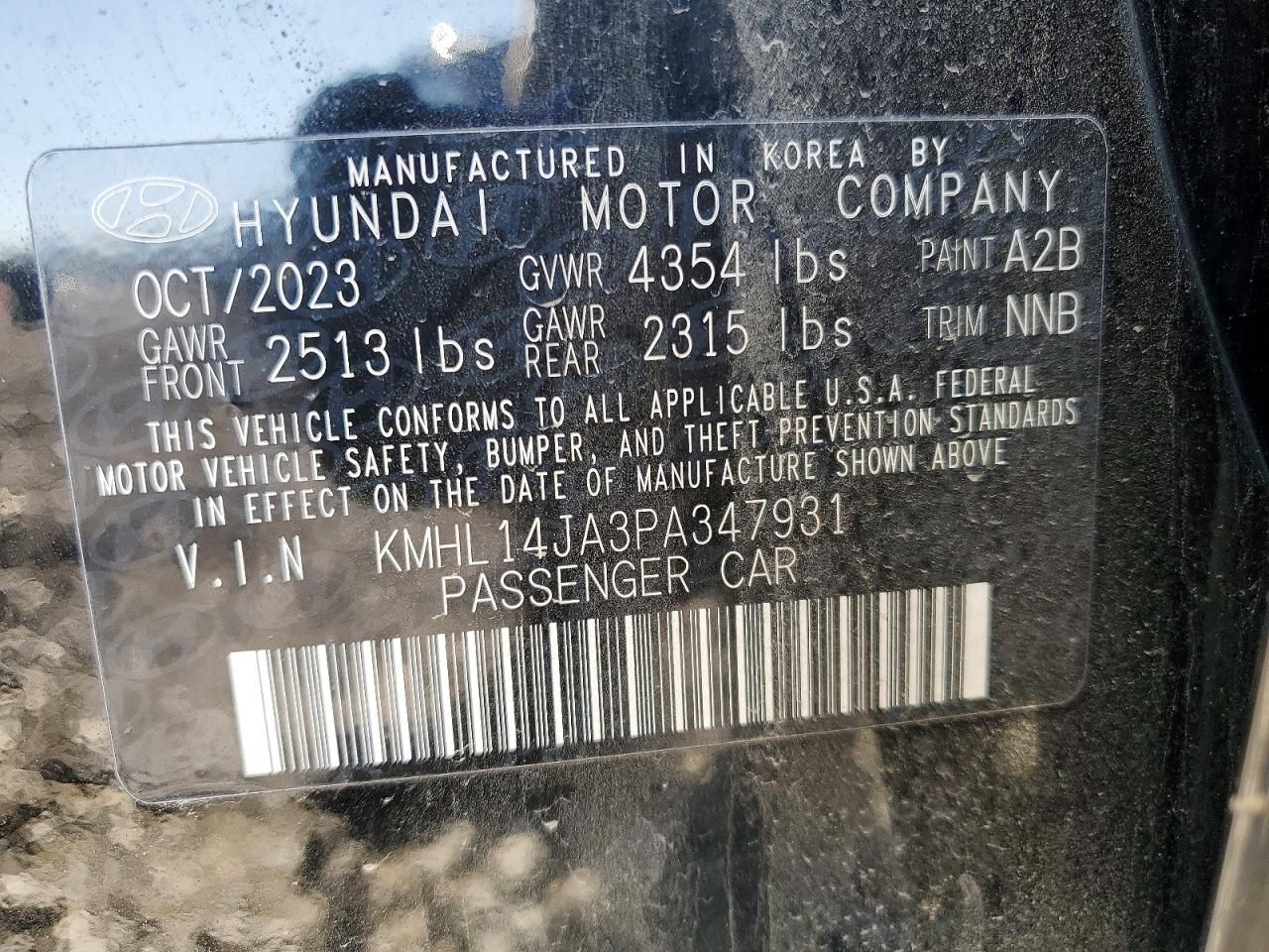 2023 Hyundai Sonata sel