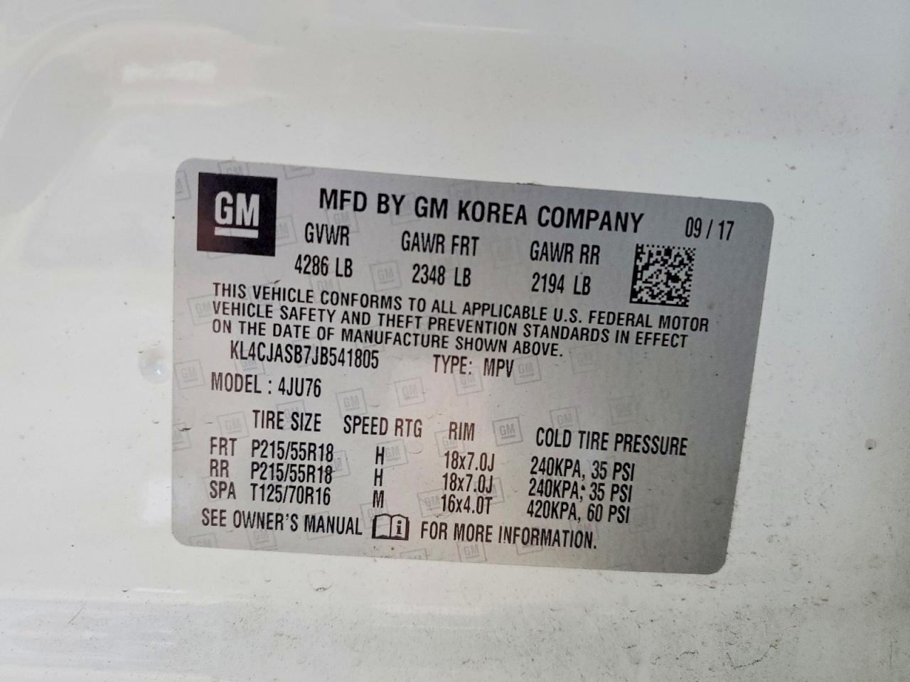 2018 Buick Encore Preferred
