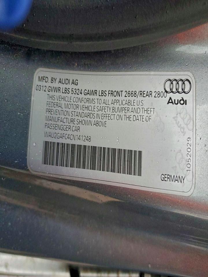 2012 Audi A7 Prestige