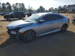 Salvage cars for sale from Copart Longview, TX: 2021 Honda Civic Sport