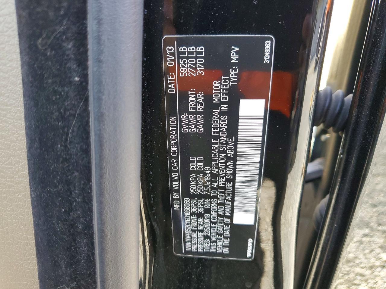 2013 Volvo Xc90 3.2