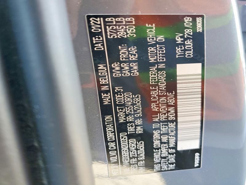 2022 Volvo C40 P8 Recharge Ultimate