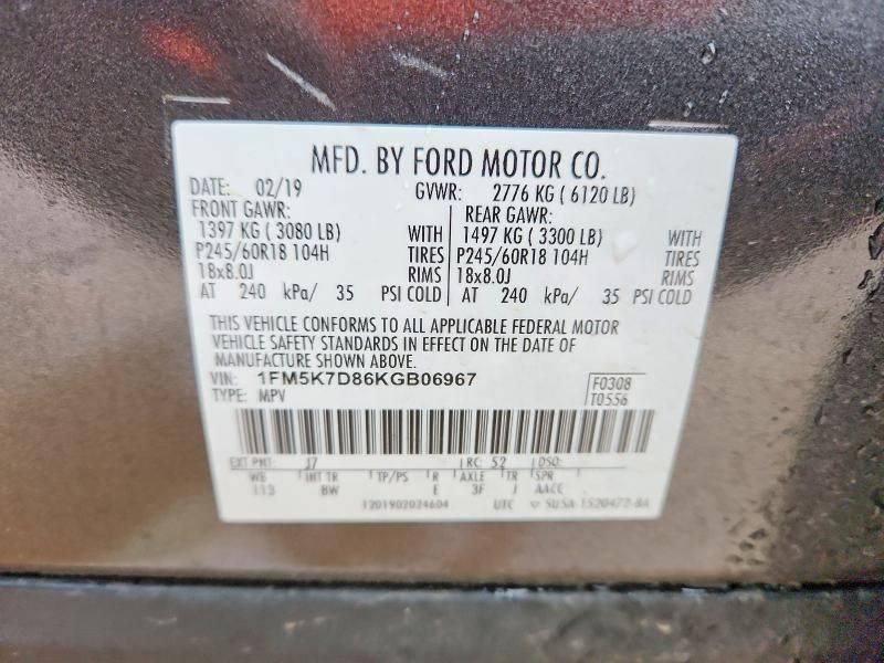 2019 Ford Explorer xlt