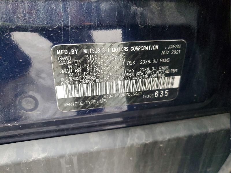 2022 Mitsubishi Outlander se