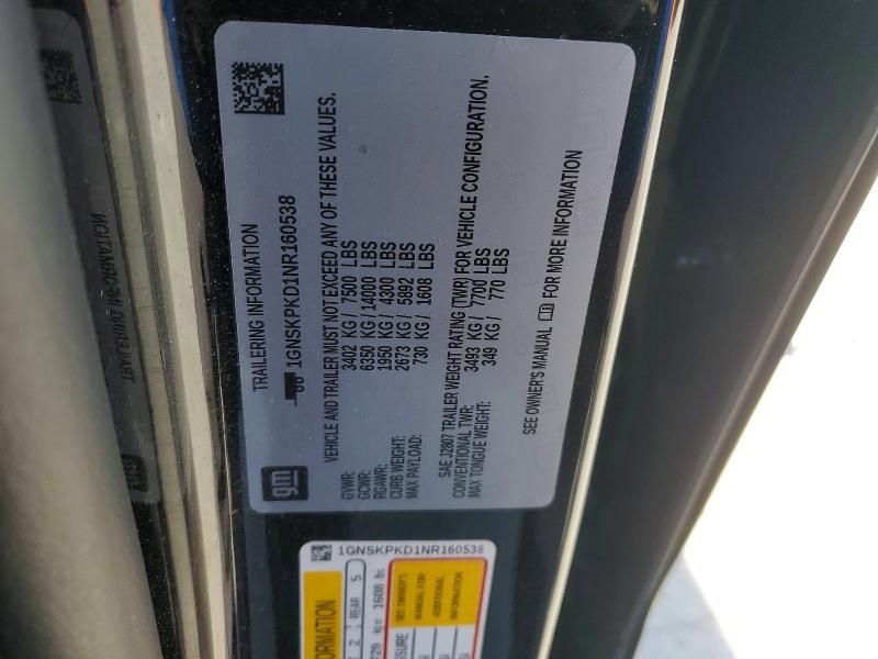 2022 Chevrolet Tahoe K1500 Z71