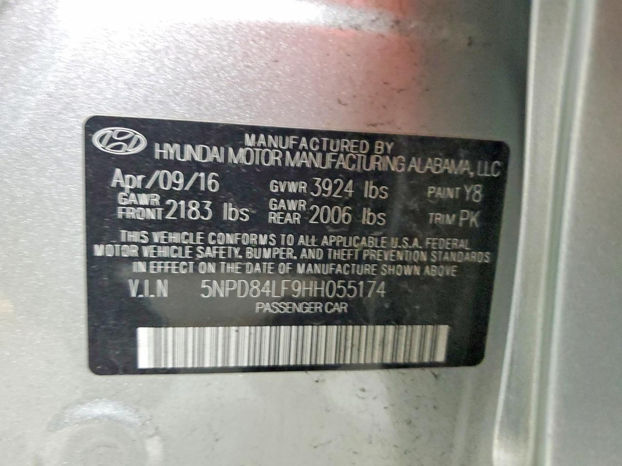 2017 Hyundai Elantra se