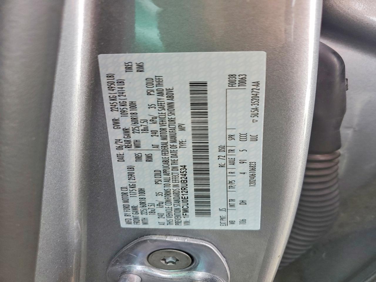 2024 Ford Escape