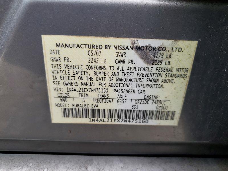 2007 Nissan Altima 2.5