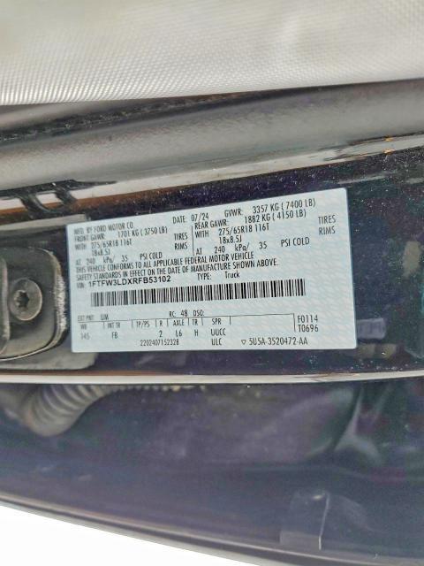 2024 Ford F150 xlt