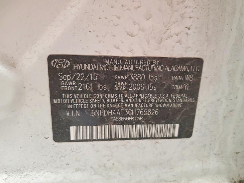 2016 Hyundai Elantra se