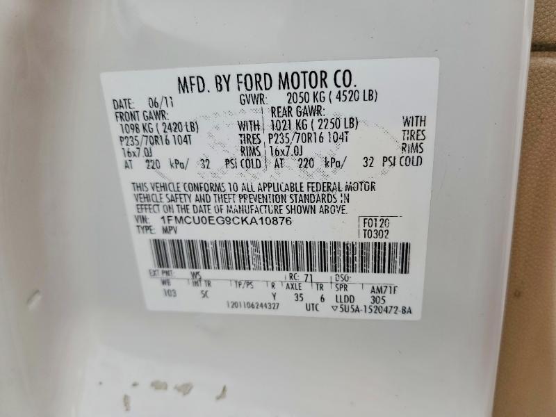 2012 Ford Escape Limited