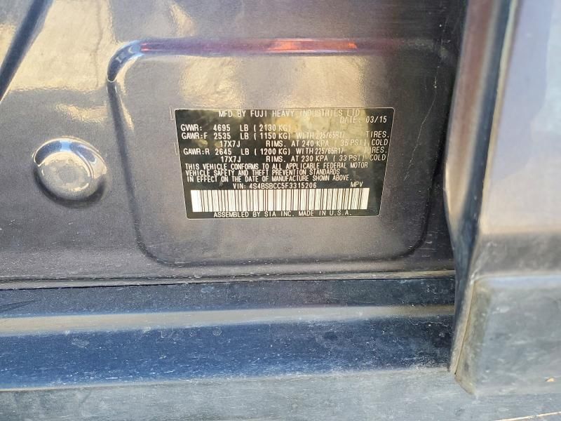 2015 Subaru Outback 2.5i Premium