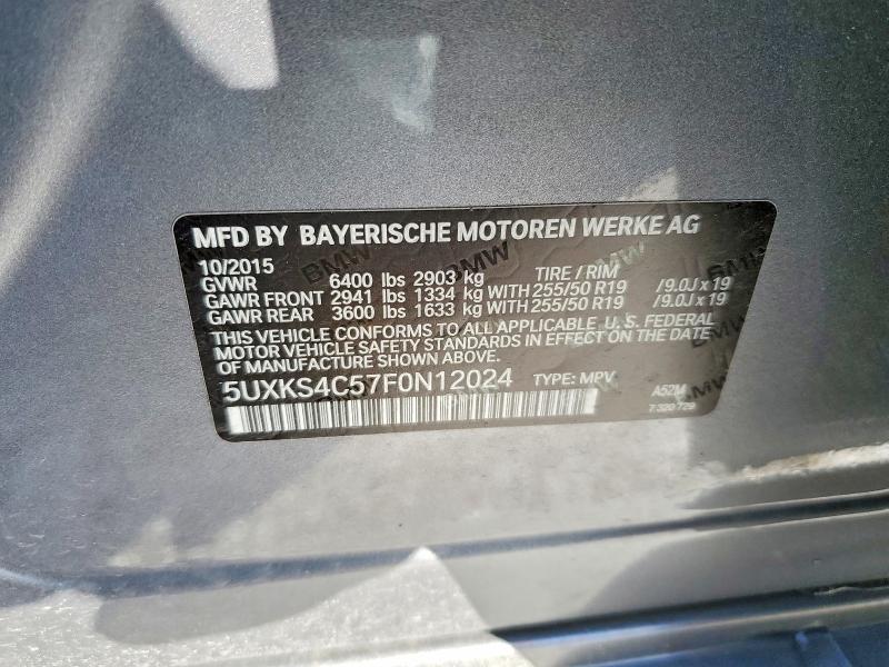 2015 BMW X5 Xdrive35d