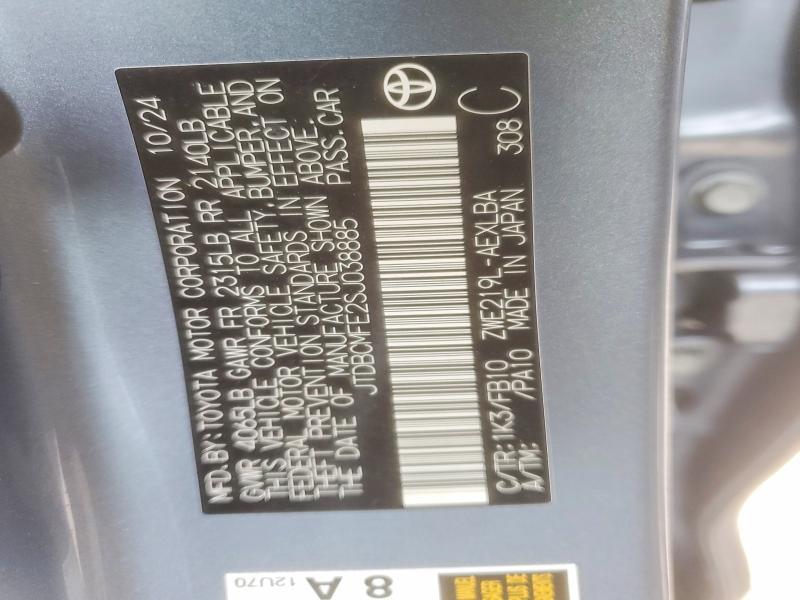 2025 Toyota Corolla le