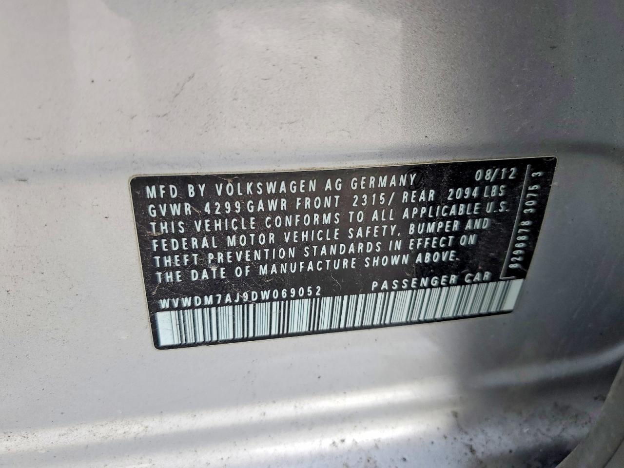 2013 Volkswagen Golf