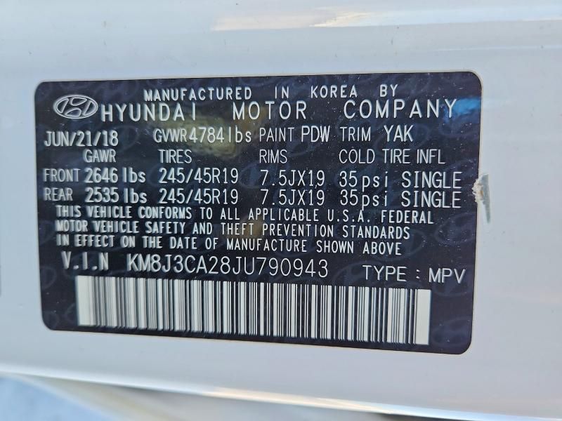 2018 Hyundai Tucson Value