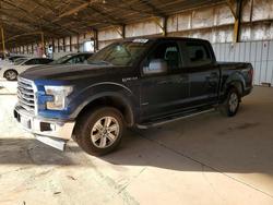 Ford salvage cars for sale: 2016 Ford F150 Supercrew