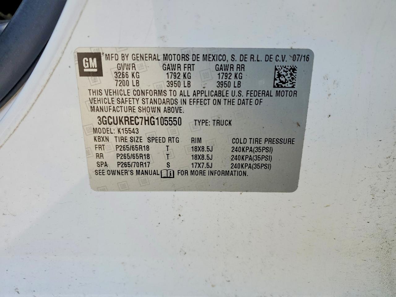 2017 Chevrolet Silverado K1500 LT