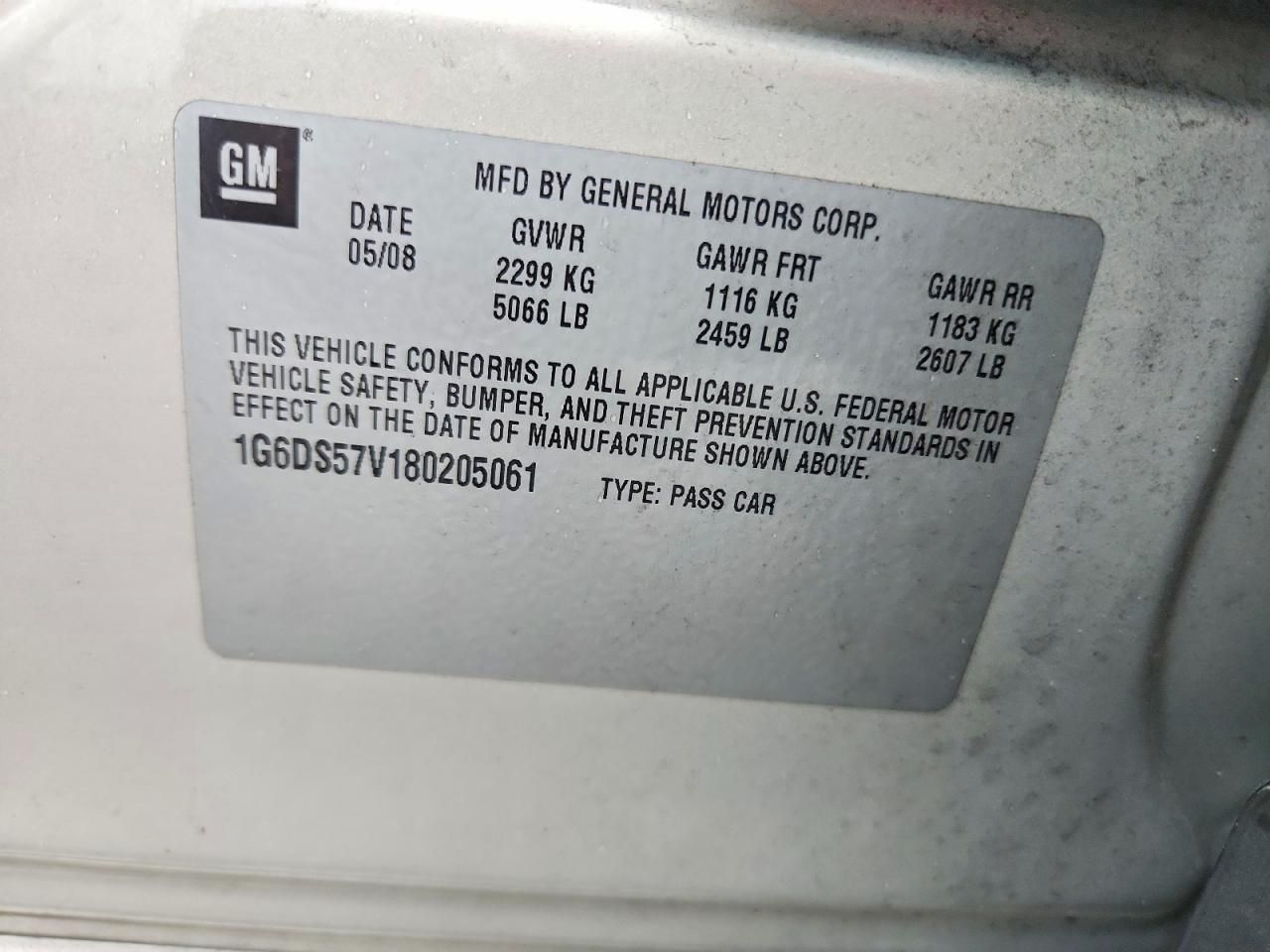 2008 Cadillac Cts hi Feature V6